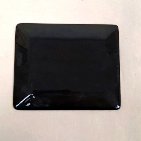 Vintage Japanese enamel on copper trinket dish with 2 cranes in flight - Picture 2 of 4